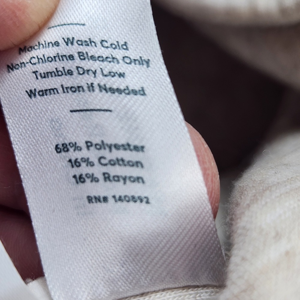 Marine Layer Corbet Quilted Liner Jacket Warm Oatmeal Beige Medium 96402-52452 - Picture 6 of 6